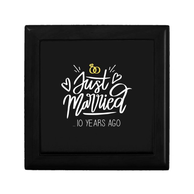 10th Wedding Anniversary Gift Box (Front)