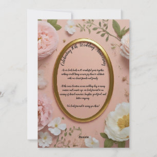 10th Wedding Anniversary invitation