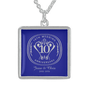 10th Wedding Anniversary Necklace