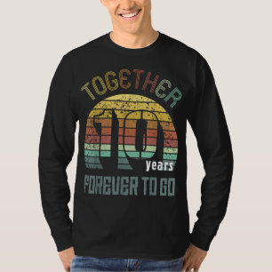 10th Years Wedding Anniversary Gifts For Couples M T-Shirt