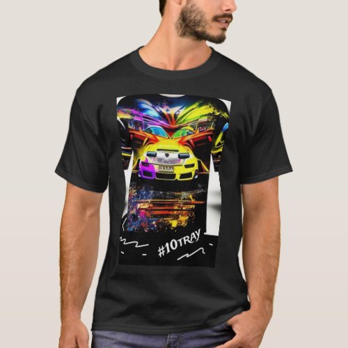 10tray Supercar Tuning Pimp Motors Custom Colors A T_Shirt