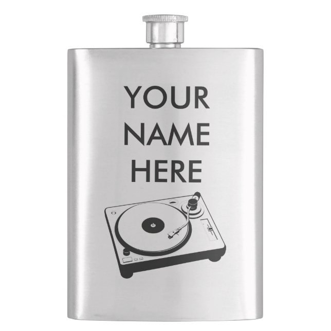 10tshirts.com Make it personal Flask (Front)