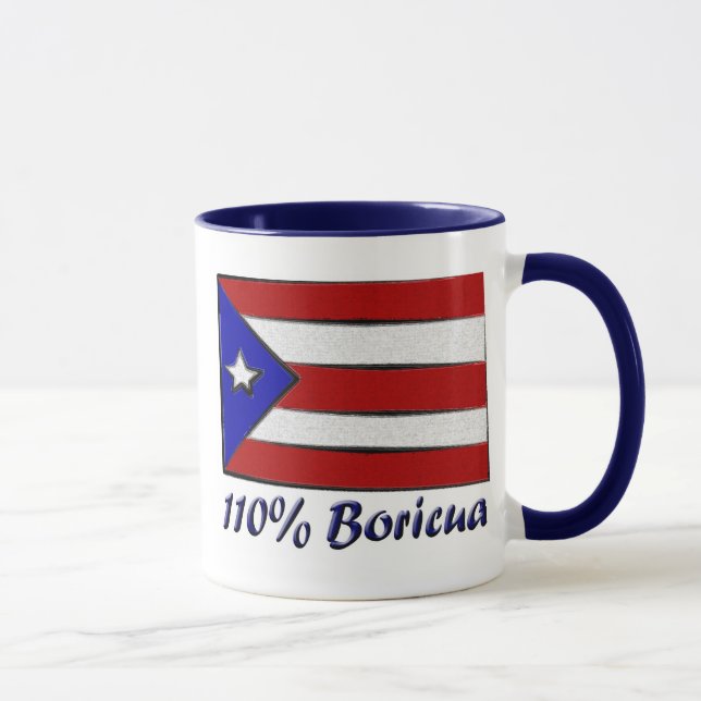 110% Boricua Mug (Right)