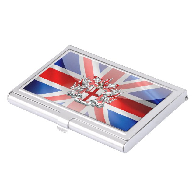 [110] City of London - Coat of Arms Business Card Case (Front)