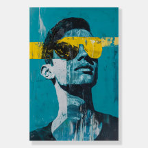 110 People Vivid Meets Subtle: Chartreuse & Slate