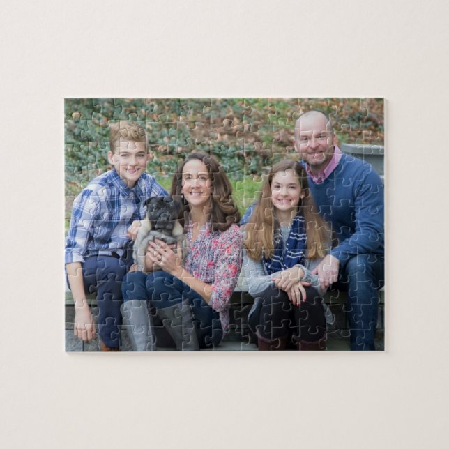 110 piece custom photo puzzle - great gift! (Horizontal)