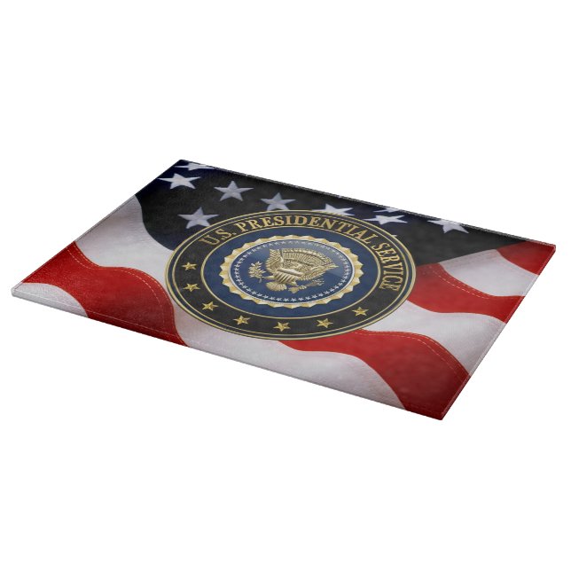[110] Presidential Service Badge [PSB] Special Ed Cutting Board (Corner)