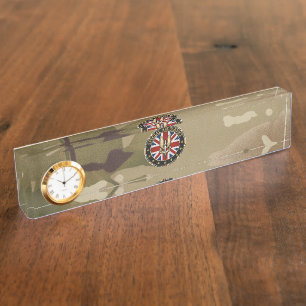 [110] Special Air Service (SAS) Badge [3D] Name Plate