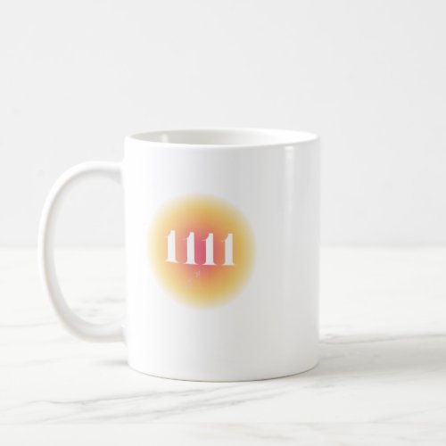 1111 angel number coffee mug