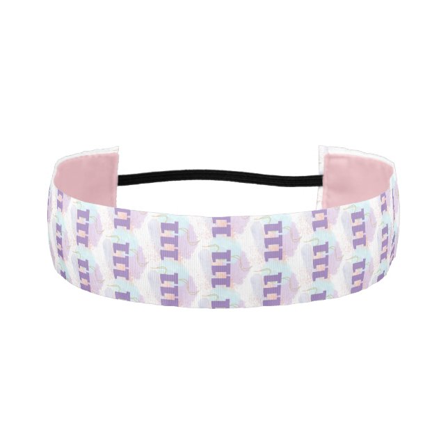 111 Align & Manifest Angel Numbers High Vibes Athletic Headband (Front)