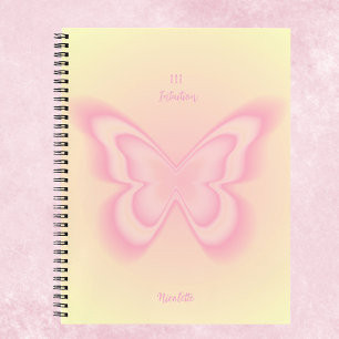 111 Angel Number Gradient Manifestation Custom Notebook