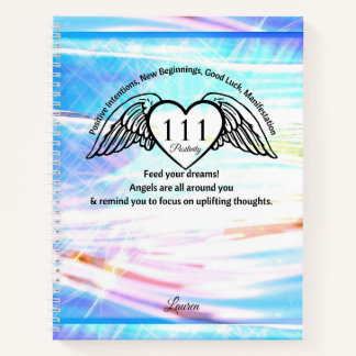 111 Angel Number Gratitude Journal | Name Book