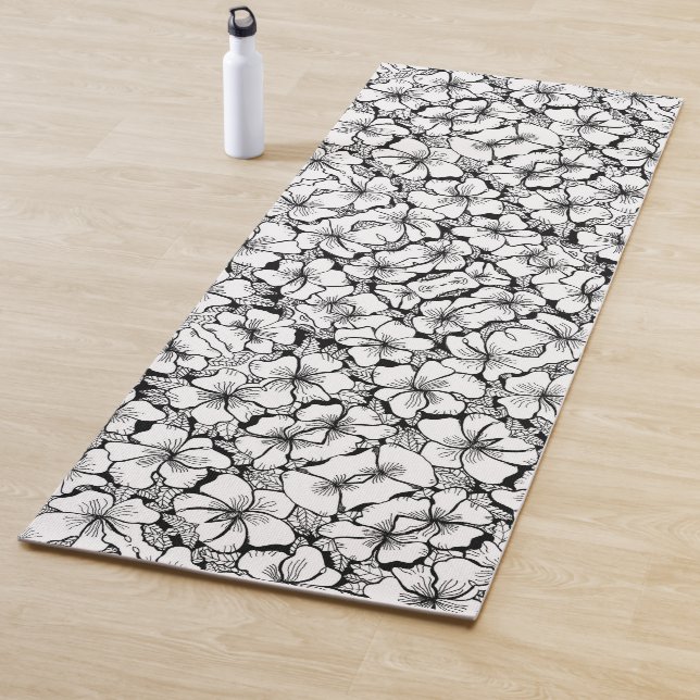 112 - Hibiscus Yoga Mat (In Situ)
