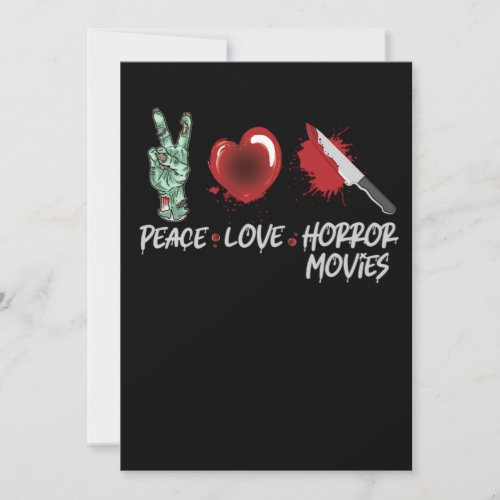 112Horror Movie Peace Love Horror Movies Knife Zo Save The Date