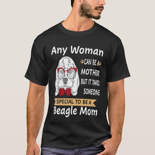 113 Special To Be A Beagle Mom T-Shirt (Front)