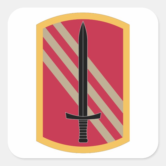 113th Sustainment Brigade Square Sticker (Front)