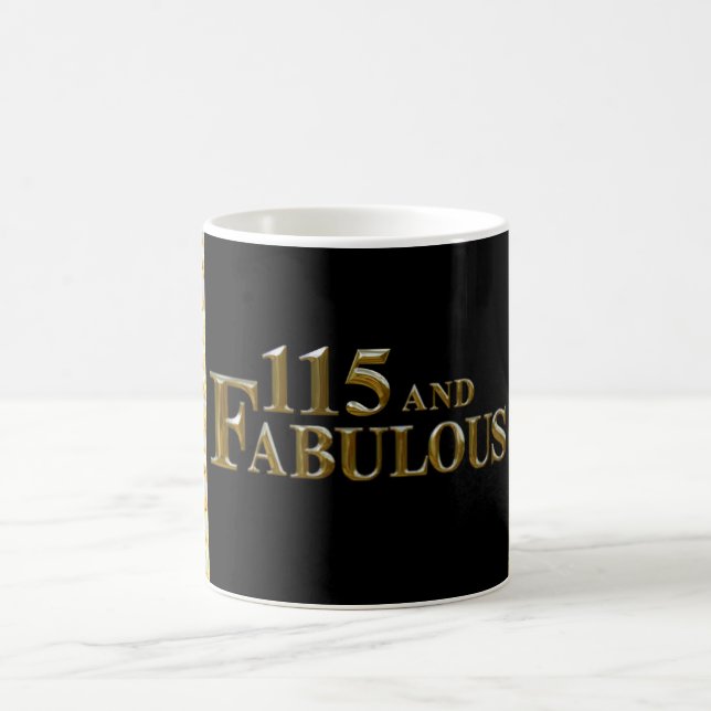 115 Birthday  Color Morph Mug (Center)