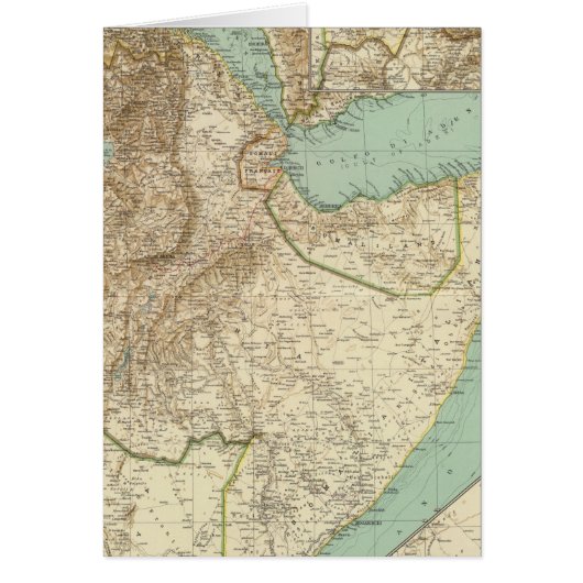 11617 Eritrea, Ethiopia, Somalia (Front)