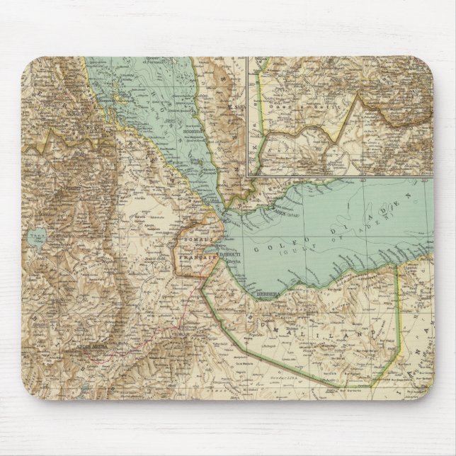 11617 Eritrea, Ethiopia, Somalia Mouse Pad (Front)