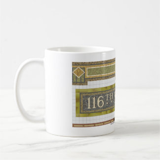 116th St NY Subway Mosaic Coffee Mug