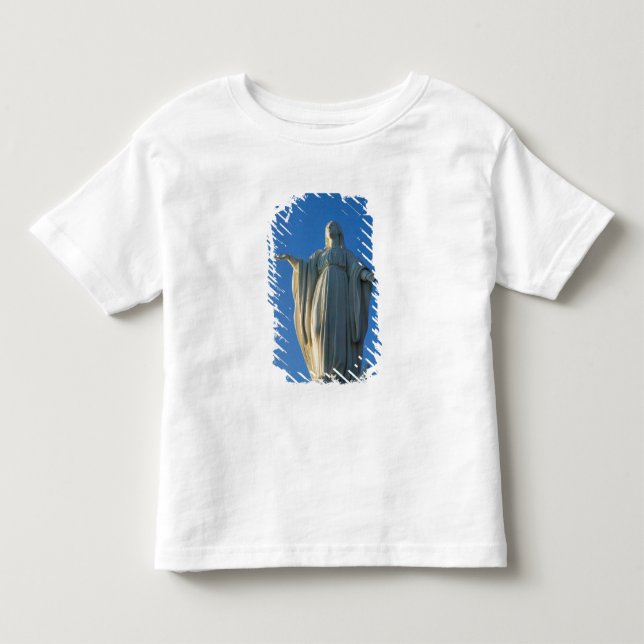 118-foot statue of the Virgin Mary on San Toddler T-shirt (Front)