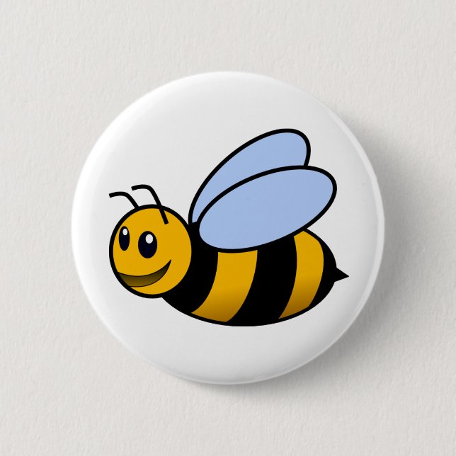 1195438926 bumblebee pinback button (Front)