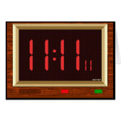 11:11 Clock "Catch Ya Later!" (Front Horizontal)