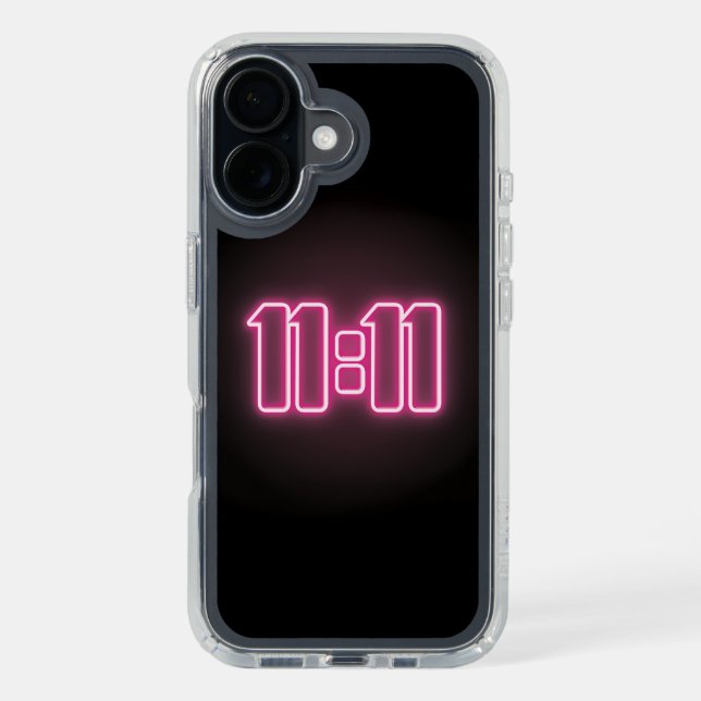 11:11 Iphone Phone Case (Front (Black))