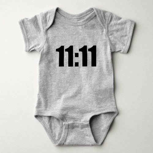 1111 Lucky Time Baby Bodysuit