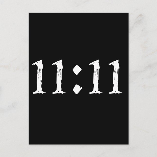 11:11 POSTCARD (Front)