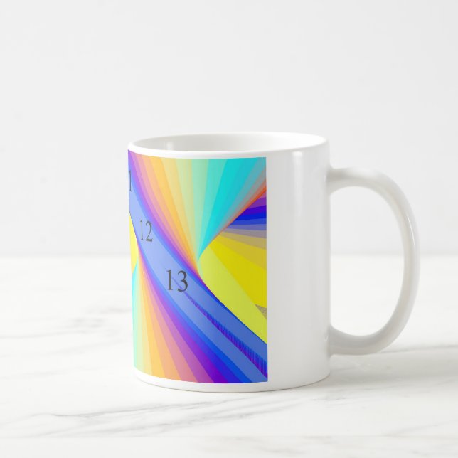 11/12/13 Rainbow 11 oz Classic White Mug (Right)