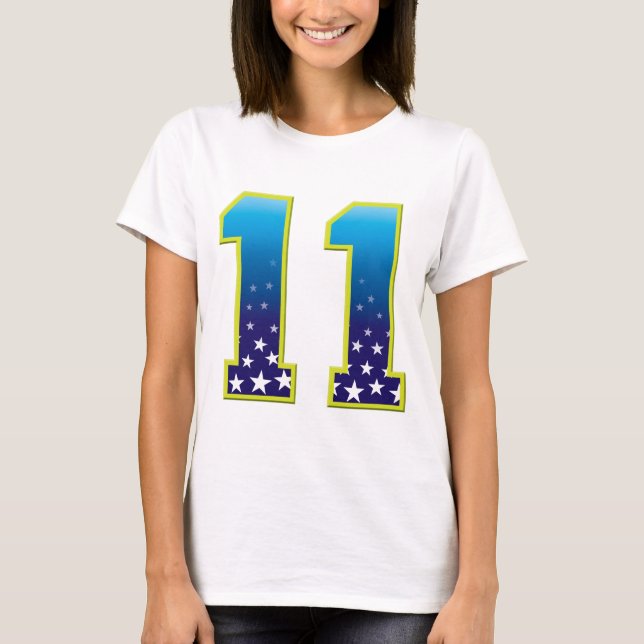 11 Age Star T-Shirt (Front)