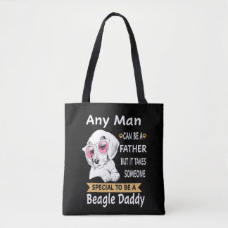 11 Any Man Beagle Daddy Tote Bag
