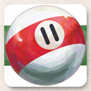 11 Ball Drink Coaster