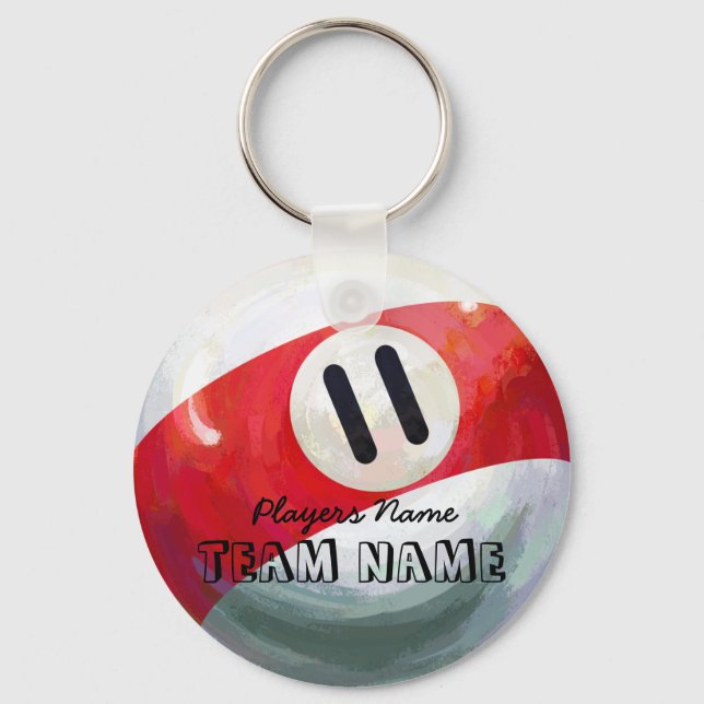11 Ball Keychain (Front)