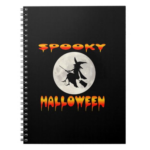 11Happy Halloween greetings of the spooky season Notebook