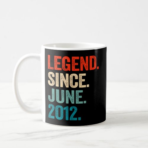 11 Legend Since June 2012 Coffee Mug