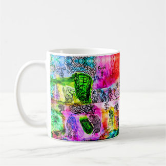 11 OZ—ABSTRACT ART COFFEE MUG