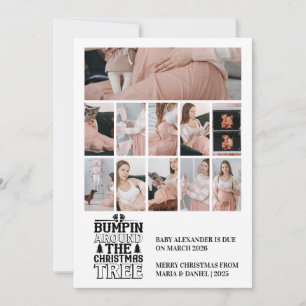 11 Photo Christmas Tree Pregnancy Announcement