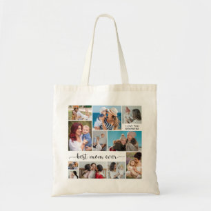 11 Photo Collage Best Mom Ever Tote Bag