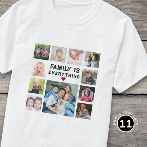 11 Photo Collage Family Is Everything Text Quote