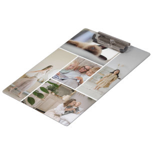 11 Photo Collage Template Personalized Clipboard