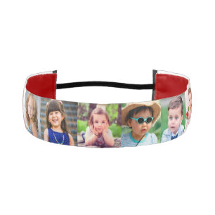 11 Photo Template Personalized Wrist Keychain Athletic Headband