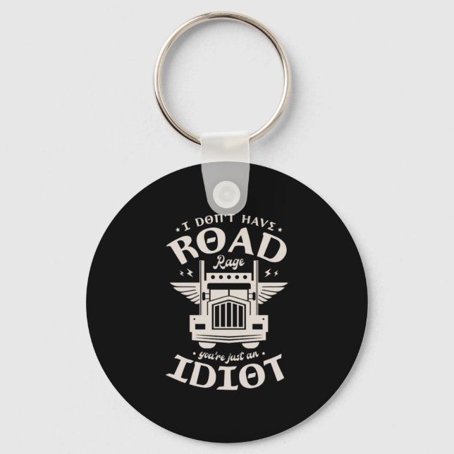11.Truck Trucker for a Truck driver Keychain (Front)