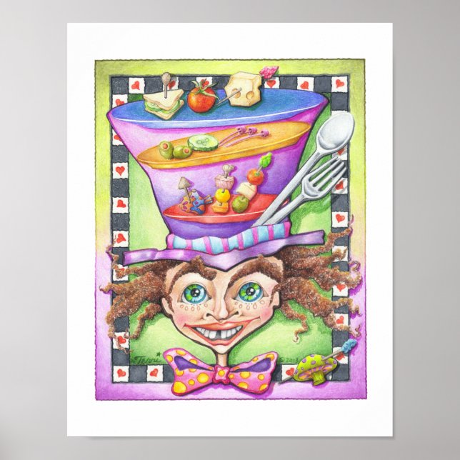 11"X14" POSTER - THE MAD HATTER (Front)
