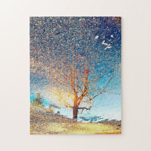 11x14 Puzzle 252 pc Challenging  Cherry Tree