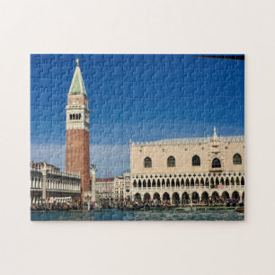 11 x 14 CLASSIC VIEW VENICE AND THE DOGES PALACE Jigsaw Puzzle