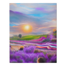 11 x 14 Faux, Wrapped Canvas,