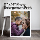 11&quot; X 14&quot; Photo Enlargement Print at Zazzle