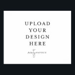 11" x 14" Poster - Landscape<br><div class="desc">Customize your card in Templett. After you are done editing,  download your file in a JPG format (don't forget to turn on the bleed option). Upload your design here by clicking on the blue "Personalize" button.</div>